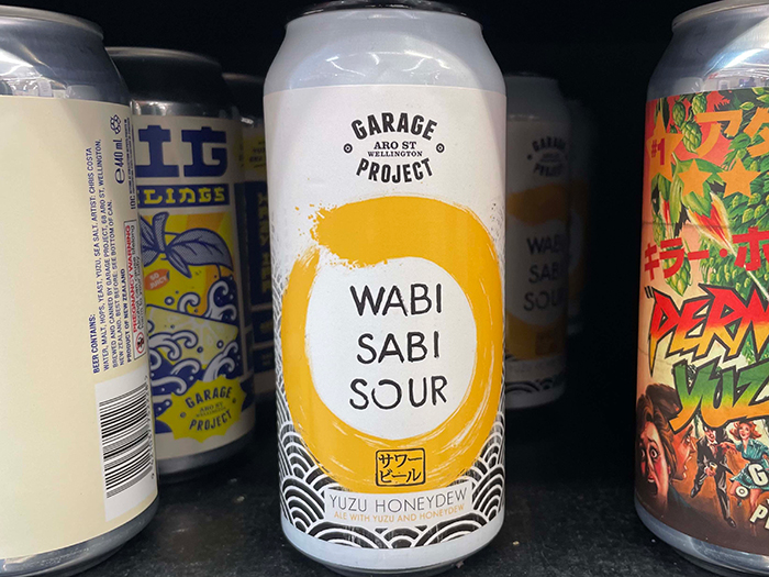 「WABI SABI SOUR」のビール缶