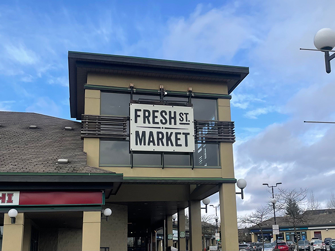 Fresh St Marketの外観