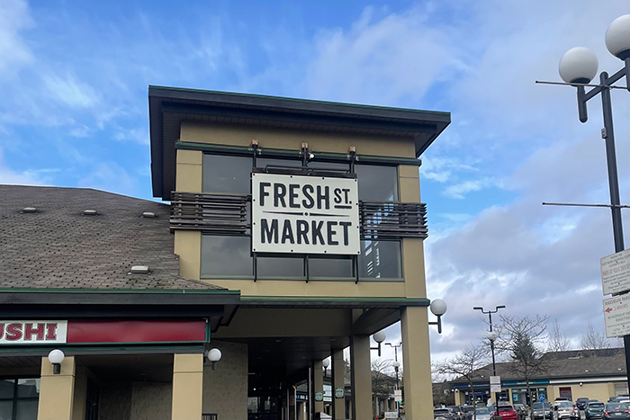 Fresh St Marketの外観