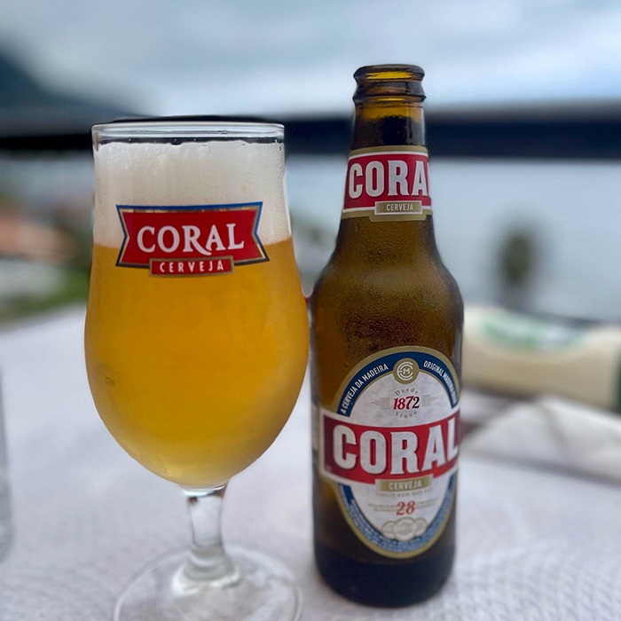 ポルトガル領マデイラ島のビール(筆者撮影)