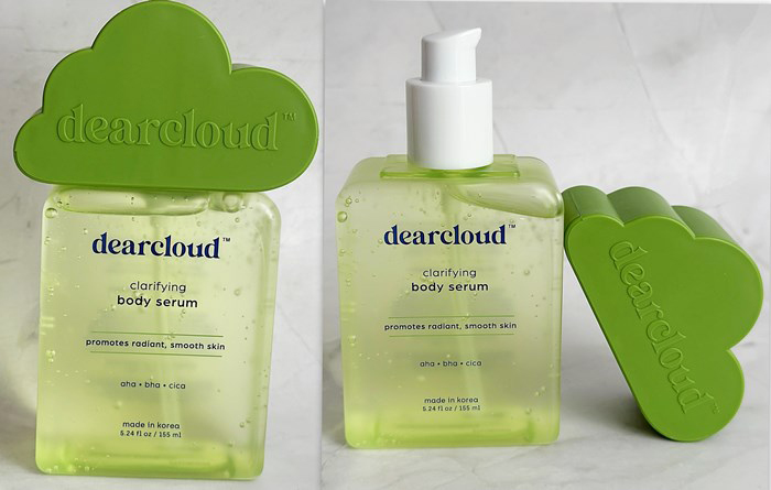 雲の形が特徴的なdearcloudのパッケージ