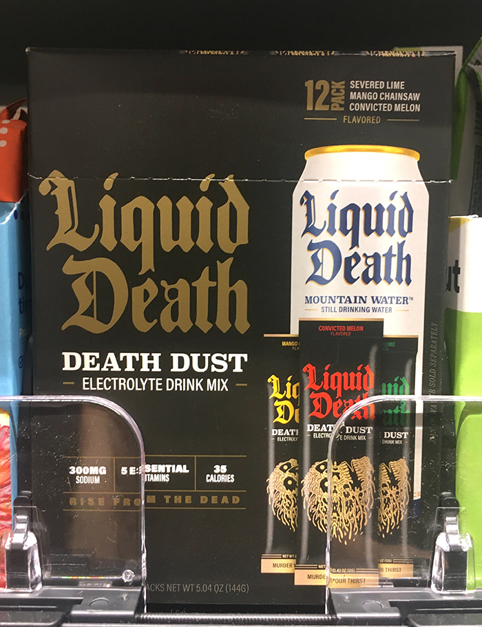 Liquid Deathのパッケージ
