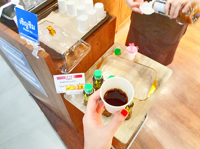 コーヒーの試飲