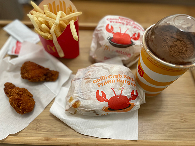 チリクラブバーガーのイメージ