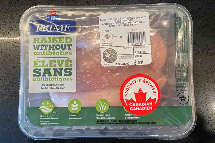 Maple Leaf Foodsの商品パッケージ