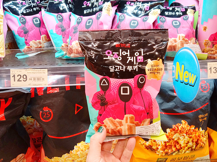 コラボ商品のダルゴナクッキー