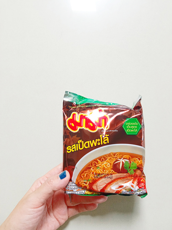 アヒル肉の煮込みヌードル