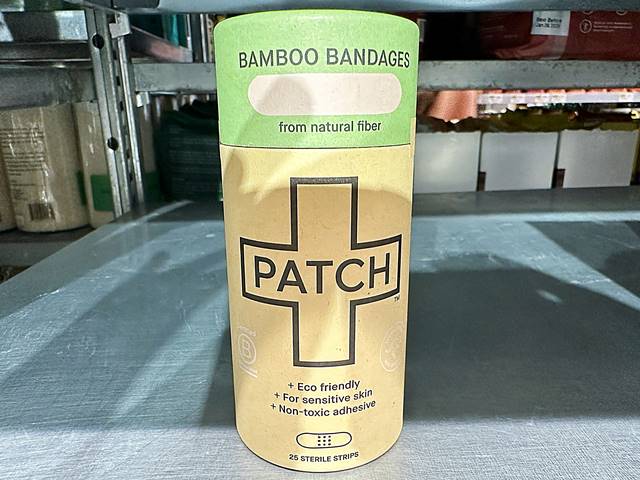 Patchの紙管パッケージ