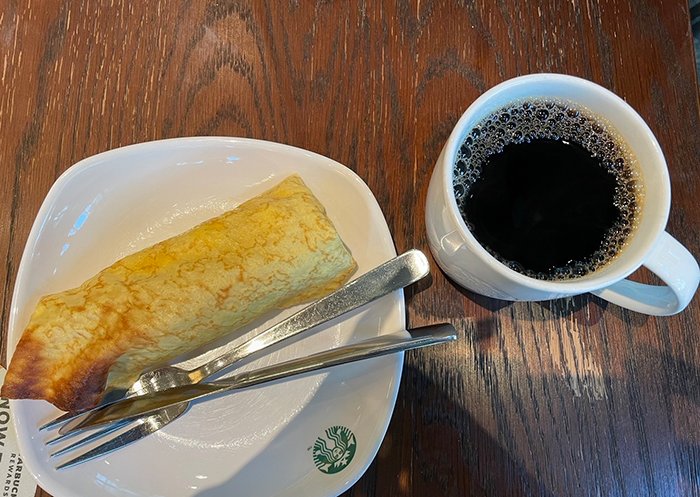 Chicken Ham & Cheese Egg Crepe Wrap