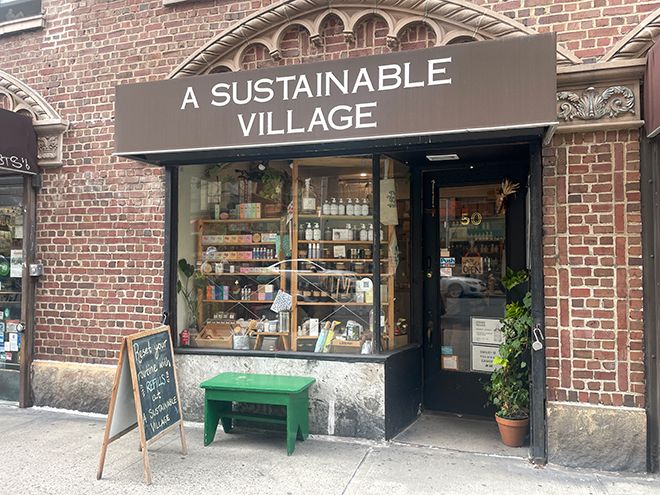 A Sustainable Villageの外観