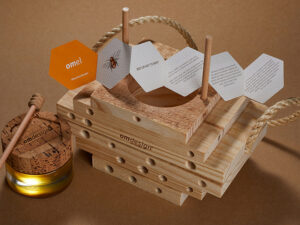 ハチミツのパッケージ