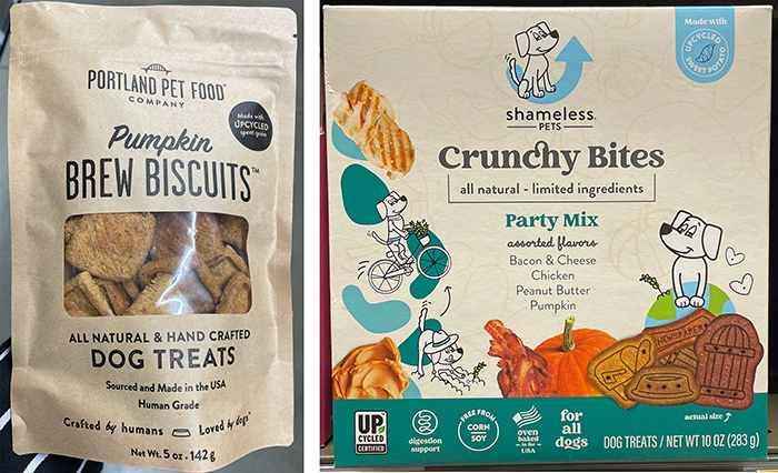 Portland Pet Food CompanyとShameless Petsのペットフードパッケージ