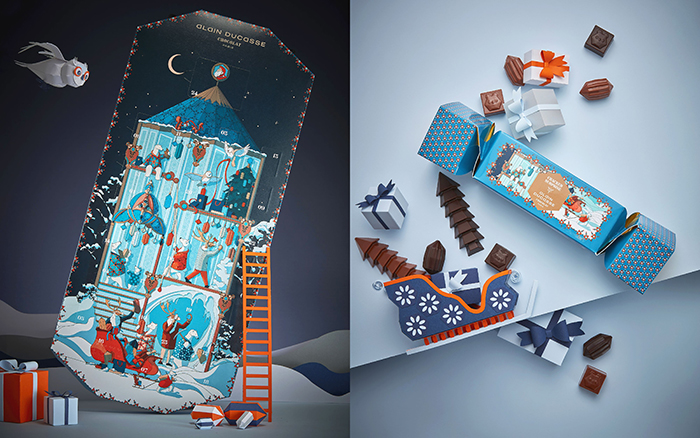 ル・ショコラ・アラン・デュカスのクリスマス限定品