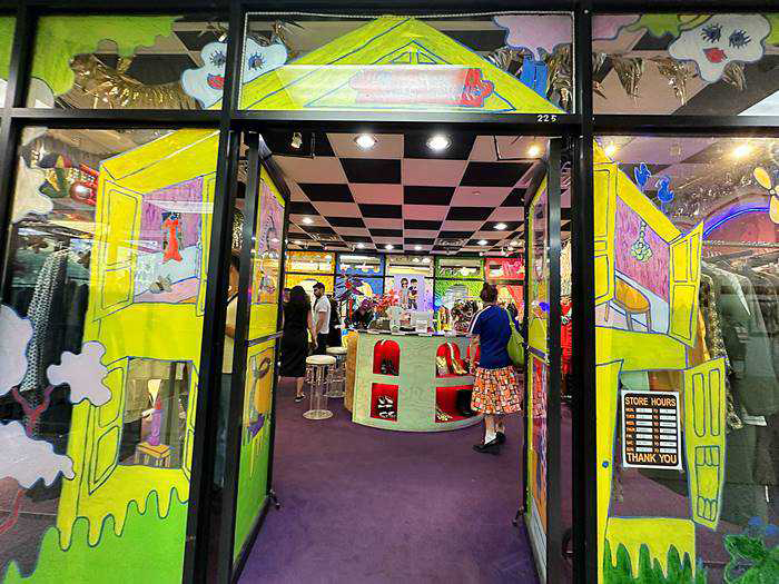 ニューヨークのヴィンテージショップ