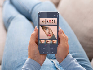 スマホでメイク診断