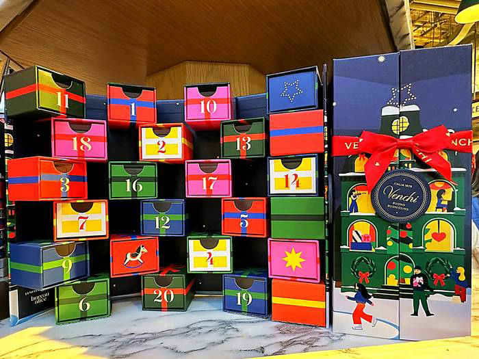 イタリアのチョコレートブランド「Venchi」のアドベントカレンダー