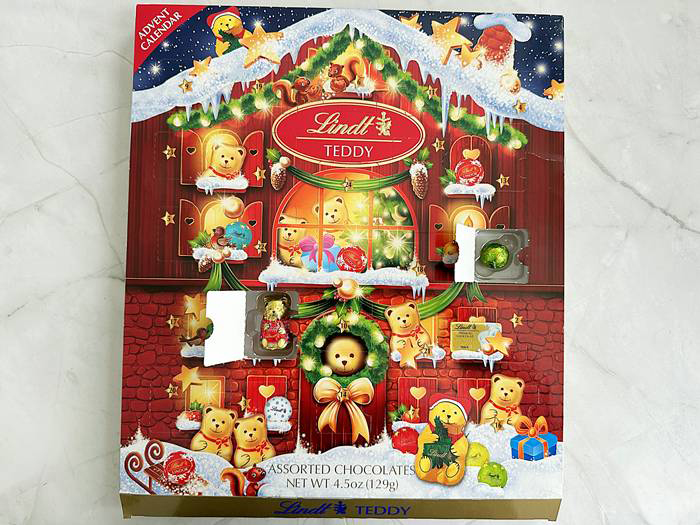 「Lindt」チョコレートのアドベントカレンダー