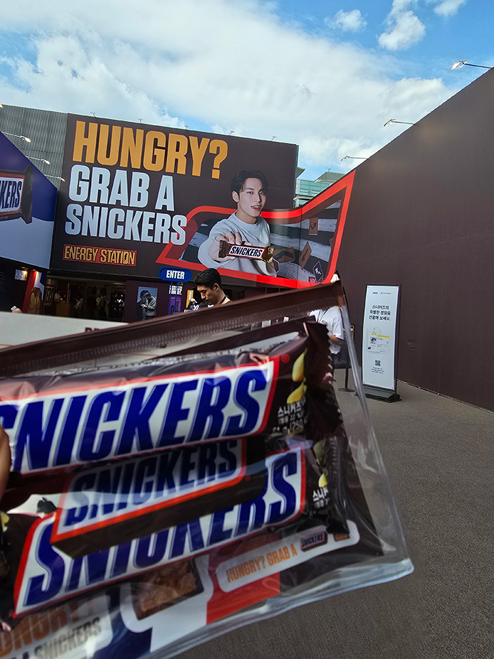 ゲームをしてお菓子をGET♪