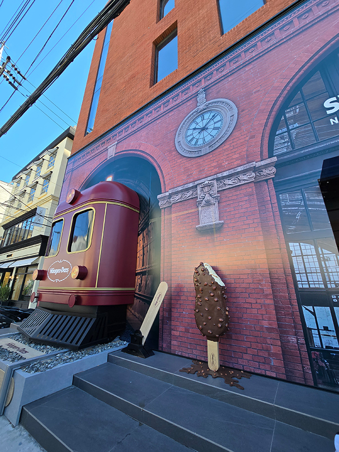 ハーゲンダッツのポップアップショップ