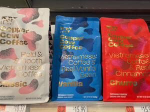 Copper Cow Coffeeのパッケージ