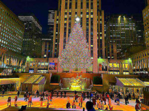 ニューヨークのホリデーシーズンの様子