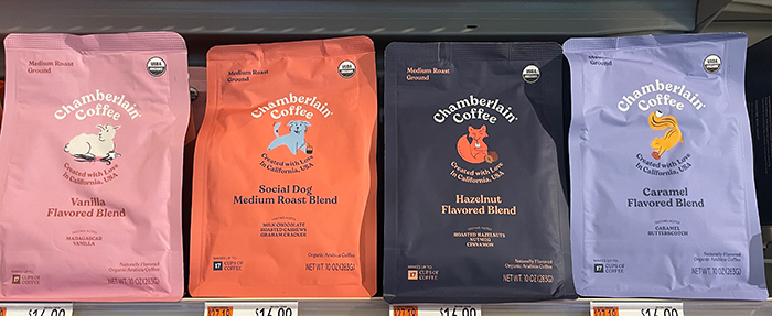 Chamberlain Coffeeのパッケージ