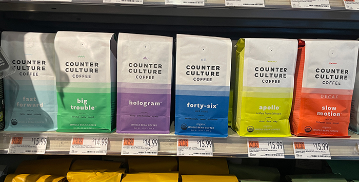 Counter Culture Coffeeのパッケージ