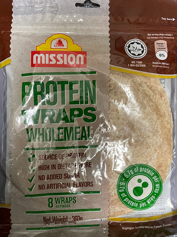 Mission Wraps(プロテイン・ホールミール)