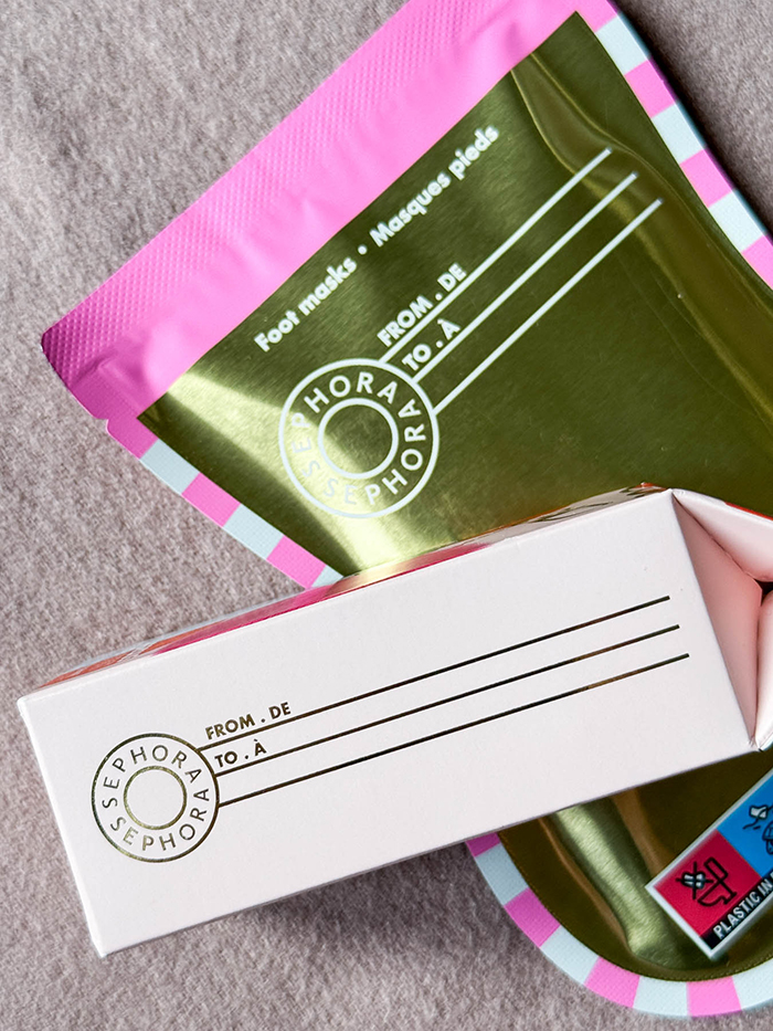 包装紙だけでなく、プレゼントタグを付ける必要もないのでとってもエコフレンドリー