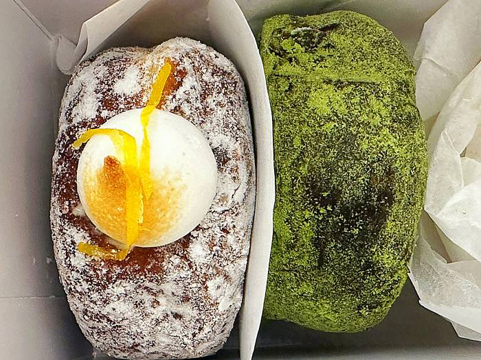 抹茶やユズといった日本ならではの食材を使用したドーナツ