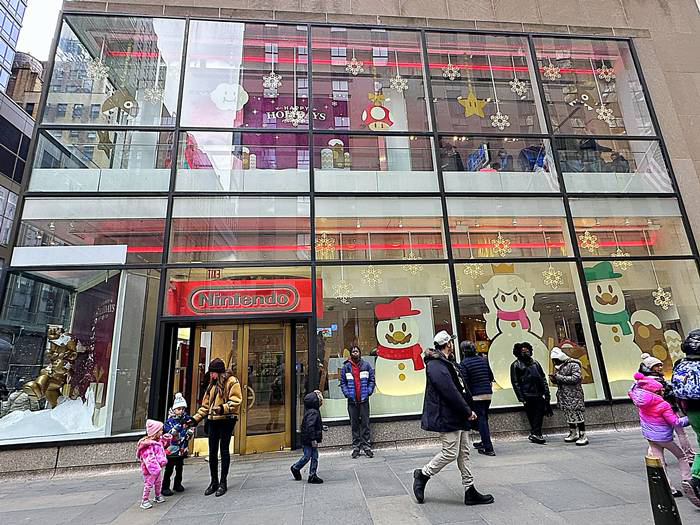 Nintendoフラッグシップ店の外観