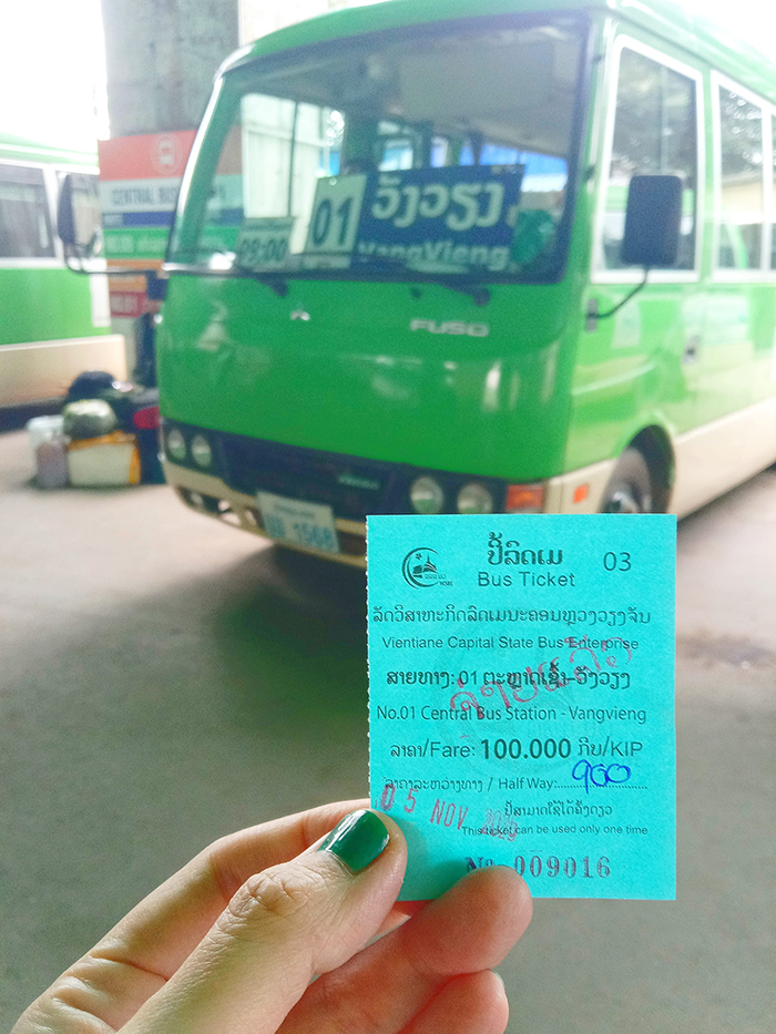 ミニバスとバスチケット