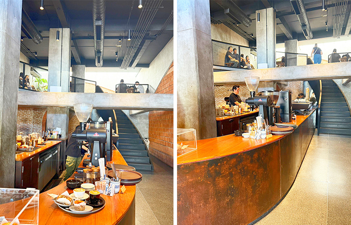 「AKHA AMA COFFEE」の店内の様子