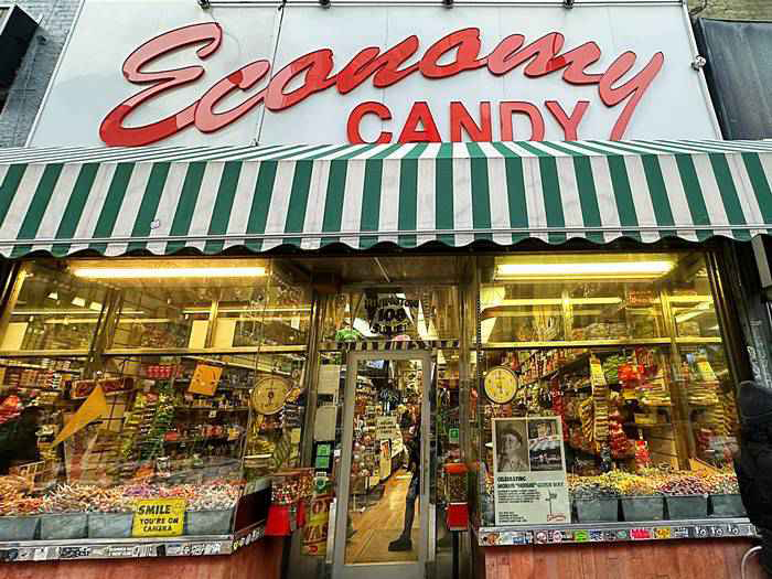 「Economy Candy」の外観