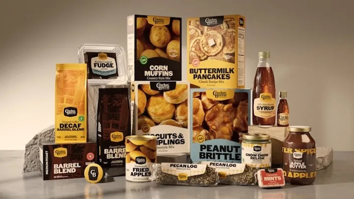 クラッカーバレルの新デザイン