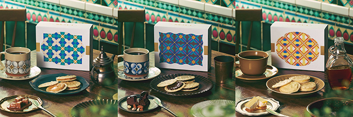 「トーキョー煎餅」の「煎餅サンド」3種