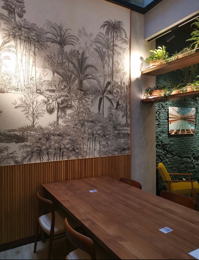 雰囲気のある店内