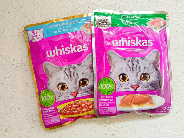 「Whiskas」のパッケージ