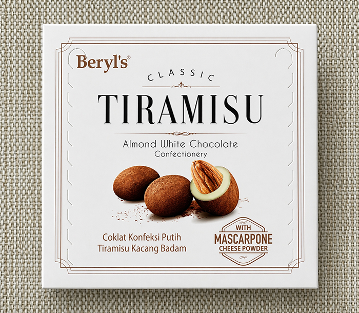Tiramisu Almond White Chocolate(白箱)