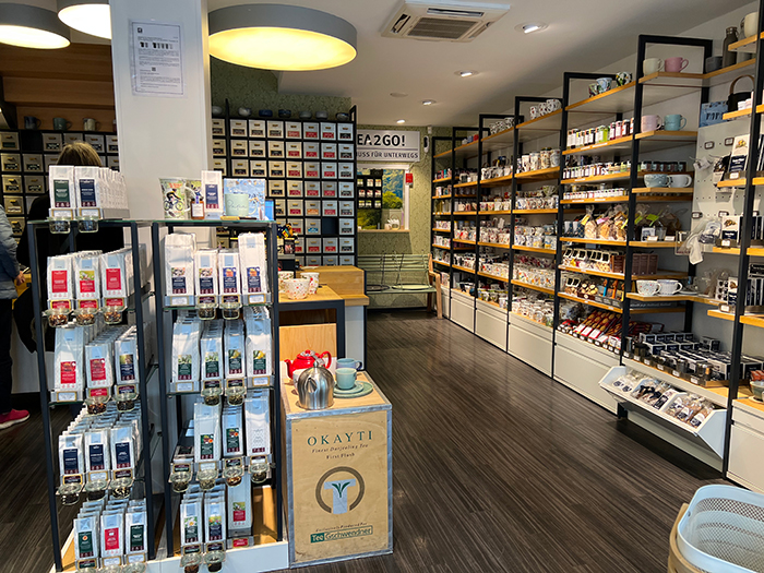 TeeGschwendnerの店内