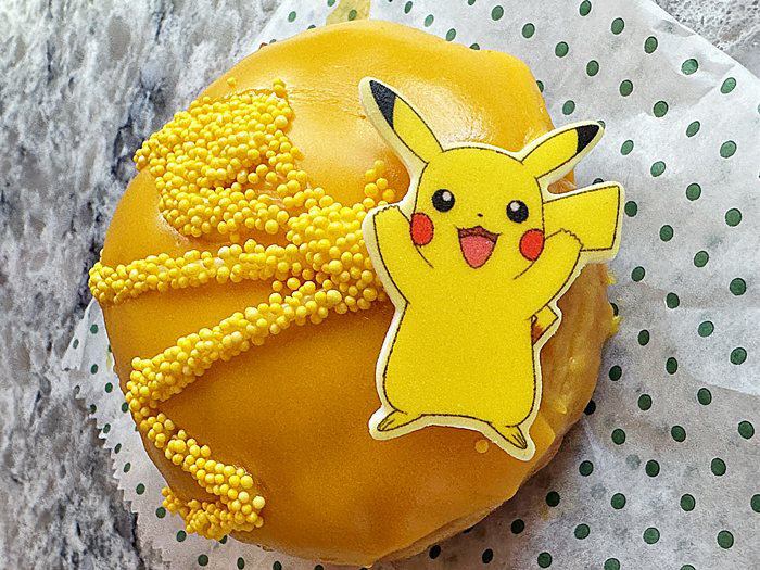 ポケモンをモチーフにしたドーナツ