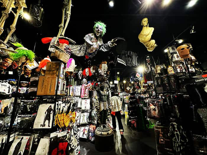 ハロウィンコスチュームを取り扱う専門店